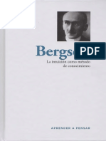 56  Bergson.  Aprender a Pensar Filosofia 