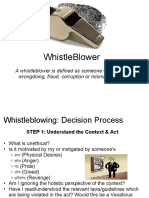 Whistleblower: A Whistleblower Is Defined As Someone Who Exposes Wrongdoing, Fraud, Corruption or Mismanagement