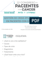 06 Gestión de Crisis Epilépticas en Los Pacientes Con Tumores Cerebrales - Dra. Lidia Gómez Vicente