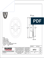 Sheave 5V1502 Pulley Drawing Plans