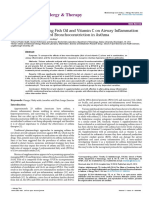 The Effect of Combining Fish Oil and Vitamin C On Airway Inflammation 2155 6121.1000184