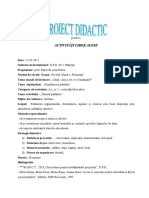Proiect Didactic Euritmie GPN