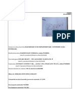 Model de Panou Identificare Santier de Constructii