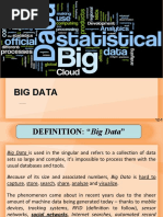 BIG DATA For BBA