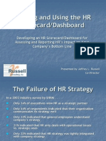 Building and Using The HR Scorecard/Dashboard