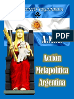 ACCIÓN METAPOLÍTICA ARGENTINA 2021 