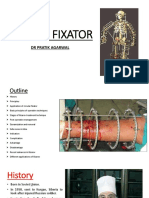 Ilizarov Fixator: DR Pratik Agarwal