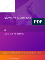 Narrative Questions
