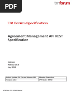 Agreement Management API REST Specification