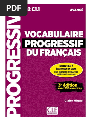 Vocabulaire Progressif Du F b2c1 | PDF