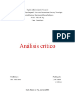 Analisis C Riticos Deontologia