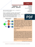 Emulsion Liquid Membrane For Heavy Metals Removal Emulsion Breaking Study