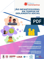 EDUCAÇÃO INFANTOJUVENIL EM TEMPOS DE ISOLAMENTO SOCIAL