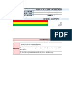 Formato Excel - 2° Grado - Registro - Evaluación Diagnostica