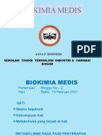 2. Biokimia Medis (hati dan fase penyerapan)