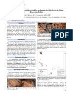 Caracterização Arqueológica e Análise Preliminar Do Sítio Serra Do Mimo (Barreiras, Bahia)