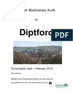Diptford Parish Biodiversity Audit