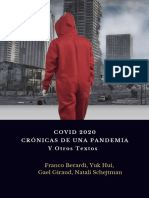 Libro Cronicas de La Pandemia Bifo Hui