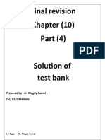 Chapter 10 Intermediate Final Revision