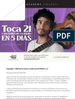 Toca 21 V 1.5 Guitarra Clase