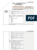 Cronograma Anual Objetivos Priorizados 5° Basico 2021