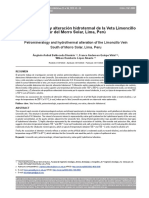 Petromineralogía y Alteración Hidrotermal de La Veta Limoncillo Sur Del Morro Solar-Lima Perú Por A - Baldoceda F - Quispe W - López - 30-11-2020