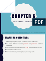 Chapter 6 - Concurrent Processes & Process Synchronization