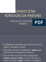 Perifrastična Konjugacija Pasivna