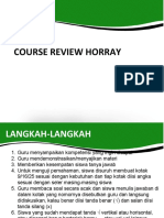 Course Review Horray