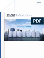 DVM S Eco air conditioner specification summary