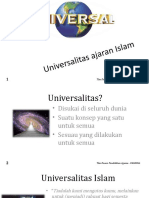 Universalitas Ajaran Islam (1)