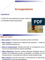 Aula 2 - Cultivo de Microrganismos