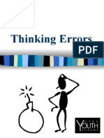 Overcome Thinking Errors with Responsibility