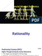 15.481 Financial Market Dynamics and Human Behavior: Andrew W. Lo, MIT