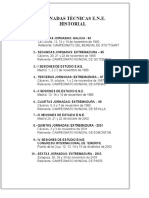 JORNADAS TÉCNICAS E.N.E. HISTORIAL - PDF Descargar Libre
