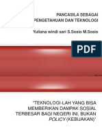 Pancasila Dan Ilmu Pengetahuan