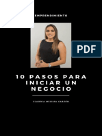 10 Pasos para Iniciar Un Negocio