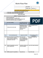 Kitchen Workflow Plan Template | PDF | Baking | Cooking