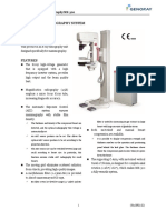 Product Data Diagnotic Mammography System: Application