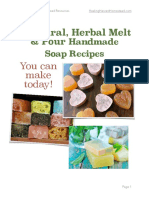Melt and Pour Soaps Recipes