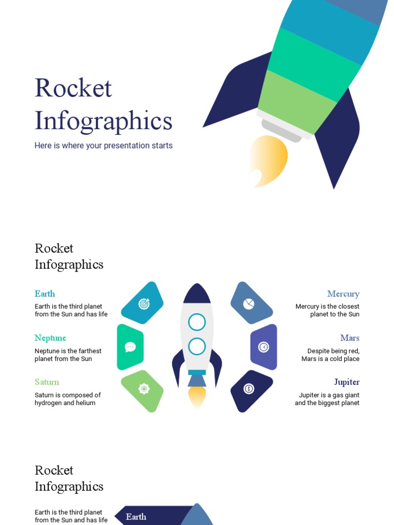 Rocket Infographics by Slidesgo | PDF | Planets | Solar System