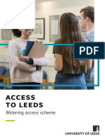 Access To Leeds 2020 Brochure