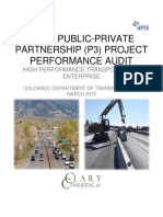 1415p - Us-36 Public-Private Partnership p3 Project Performance Audit March 2015
