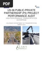 1415p - Us-36 Public-Private Partnership p3 Project Performance Audit March 2015