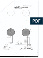 Tesla Patent Apparatus For Transmission of Electrical Energy