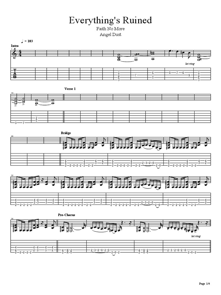 Faith No More Everything's Ruined PDF(02)