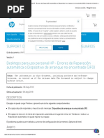 Códigos de error y luces en laptops HP | PDF | Bios | Bienes manufacturados