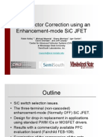 Power Factor Correction Using An Enhancement-Mode Sic Jfet: Mazzola@Ece - Msstate.Edu