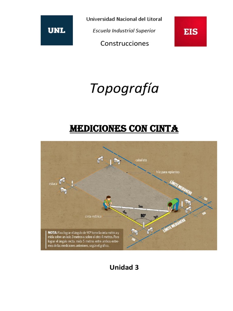 Mediciones - Topografía PDF | Topografía |