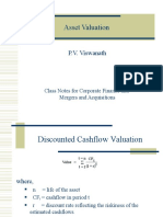 Valuation Adv Summary